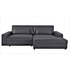 Divano componibile con chaise longue US Pride Furniture da 105,52 pollici, di dimensioni maggiorate, con penisola a sinistra o a destra