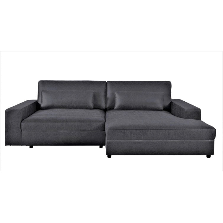 Divano componibile con chaise longue US Pride Furniture da 105,52 pollici, di dimensioni maggiorate, con penisola a sinistra o a destra