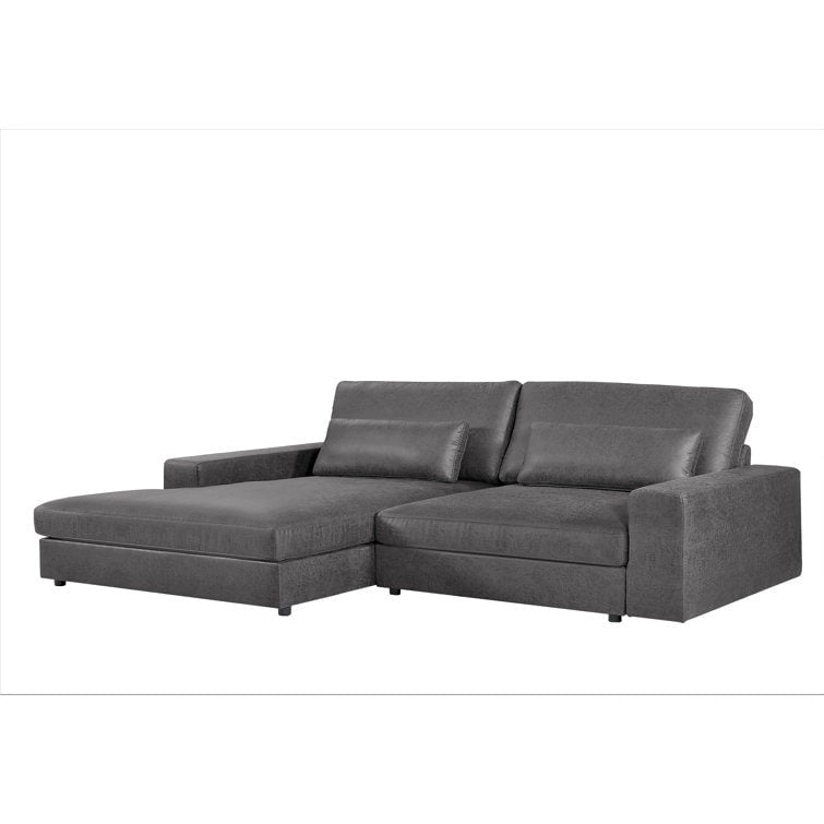 Divano componibile con chaise longue US Pride Furniture da 105,52 pollici, di dimensioni maggiorate, con penisola a sinistra o a destra