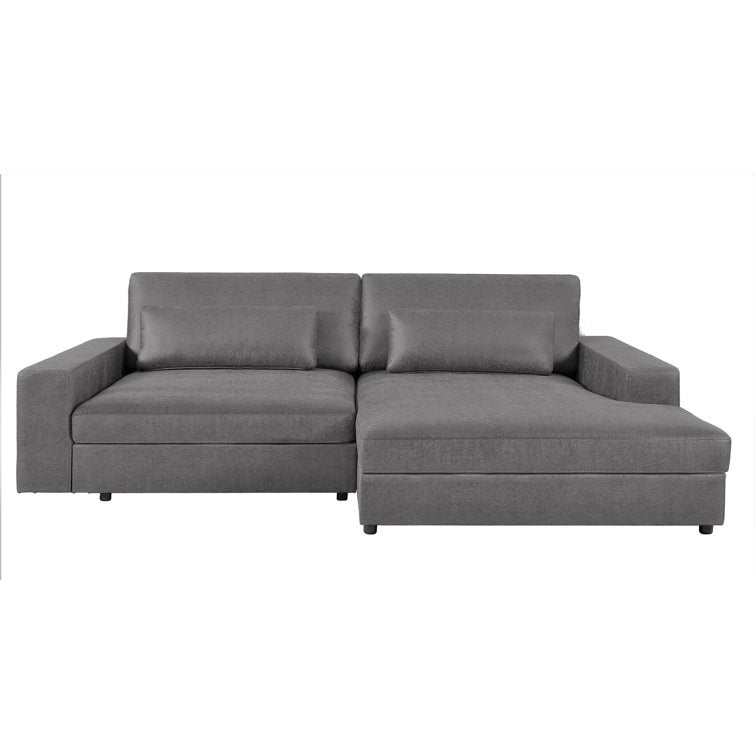 Divano componibile con chaise longue US Pride Furniture da 105,52 pollici, di dimensioni maggiorate, con penisola a sinistra o a destra