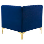 Divano Sezionale a 6 Pezzi Triumph in Velluto Performance con Canale Tufted