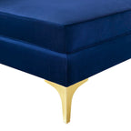 Divano Sezionale a 6 Pezzi Triumph in Velluto Performance con Canale Tufted