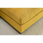 Canapé d'angle en velours côtelé 260 cm Us Pride Furniture Payan
