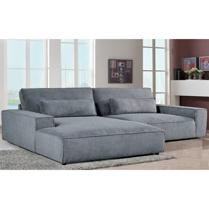 Divano componibile di lusso con telaio in legno sovradimensionato US Pride Furniture 105.52W