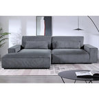 Divano componibile di lusso con telaio in legno sovradimensionato US Pride Furniture 105.52W