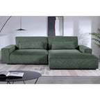 Divano componibile di lusso con telaio in legno sovradimensionato US Pride Furniture 105.52W