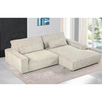 Divano componibile di lusso con telaio in legno sovradimensionato US Pride Furniture 105.52W