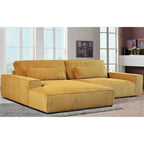 Divano componibile di lusso con telaio in legno sovradimensionato US Pride Furniture 105.52W