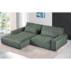 Divano componibile di lusso con telaio in legno sovradimensionato US Pride Furniture 105.52W