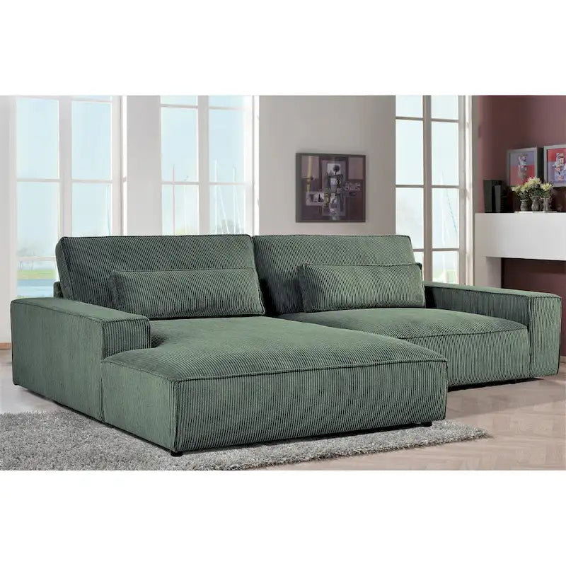 Divano componibile di lusso con telaio in legno sovradimensionato US Pride Furniture 105.52W