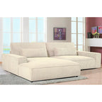 Divano componibile di lusso con telaio in legno sovradimensionato US Pride Furniture 105.52W