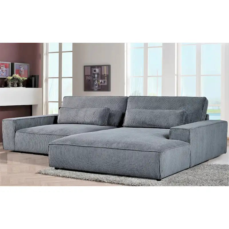Divano componibile di lusso con telaio in legno sovradimensionato US Pride Furniture 105.52W