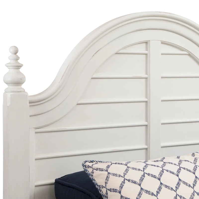 Letto a pannelli Dove White