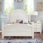Letto a pannelli Dove White