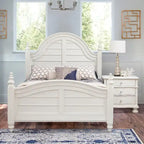 Letto a pannelli Dove White