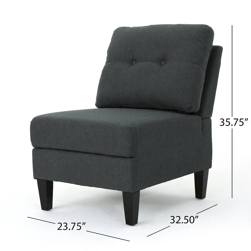 Divano componibile a 5 posti Emmie Mid-century Modern di Christopher Knight Home