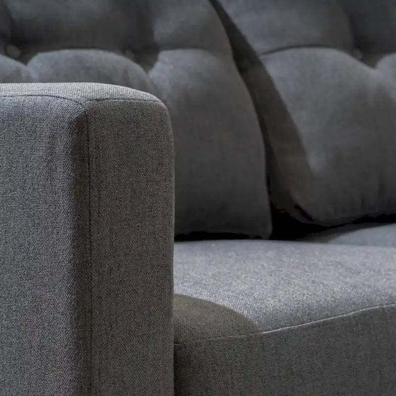 Divano componibile a 5 posti Emmie Mid-century Modern di Christopher Knight Home