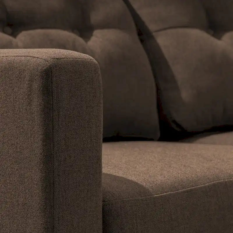 Divano componibile a 5 posti Emmie Mid-century Modern di Christopher Knight Home