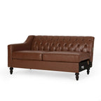 Divano sezionale Furman Contemporary Tufted Chaise di Christopher Knight Home