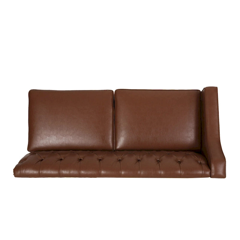 Divano sezionale Furman Contemporary Tufted Chaise di Christopher Knight Home