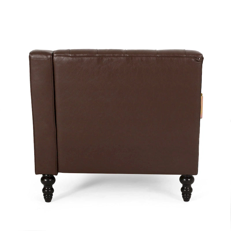 Divano sezionale Furman Contemporary Tufted Chaise di Christopher Knight Home