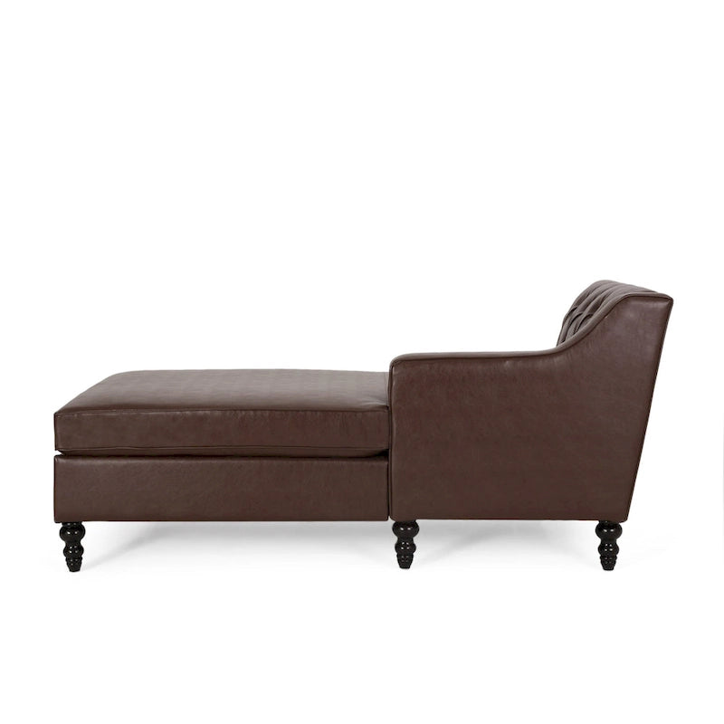 Divano sezionale Furman Contemporary Tufted Chaise di Christopher Knight Home