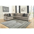 Signature Design by Ashley Bovarian Beige and Grey 3-Piece Sectional Sofa