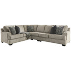 Canapé d'angle 3 places beige et gris Bovarian de Signature Design by Ashley