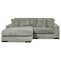 Signature Design by Ashley Lindyn Divano Sezionale a 2 Pezzi con Chaise - 102L x 70P x 38A
