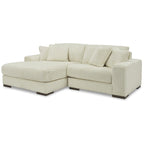 Signature Design by Ashley Lindyn Divano Sezionale a 2 Pezzi con Chaise - 102L x 70P x 38A