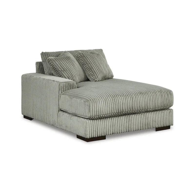 Signature Design by Ashley Lindyn Divano Sezionale a 2 Pezzi con Chaise - 102L x 70P x 38A