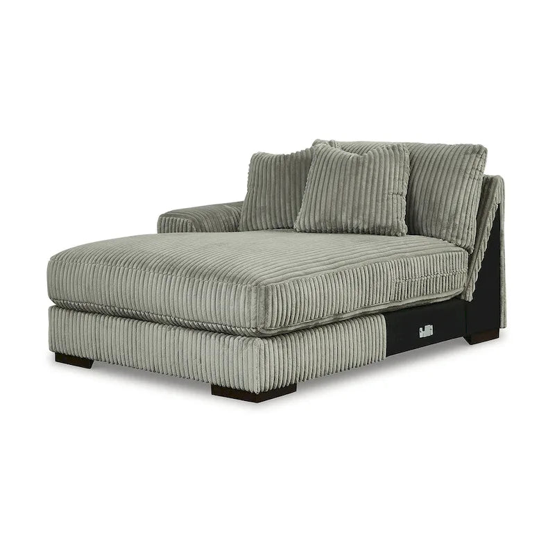 Signature Design by Ashley Lindyn Divano Sezionale a 2 Pezzi con Chaise - 102L x 70P x 38A