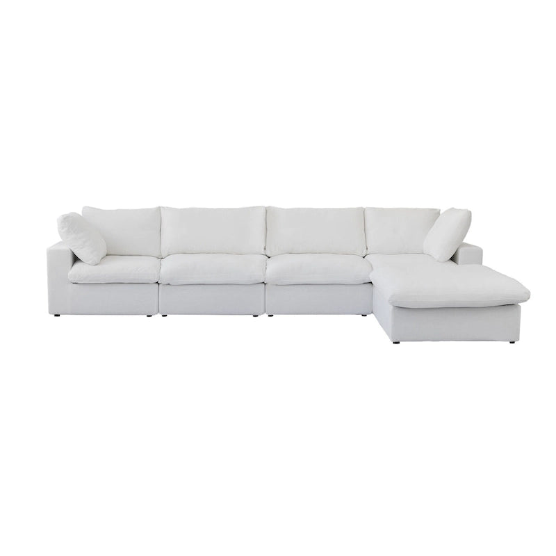 Canapés d'angle pour salon, canapé sectionnel convertible modulaire moderne avec housses de coussin amovibles
