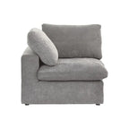 Canapés d'angle pour salon, canapé sectionnel convertible modulaire moderne avec housses de coussin amovibles