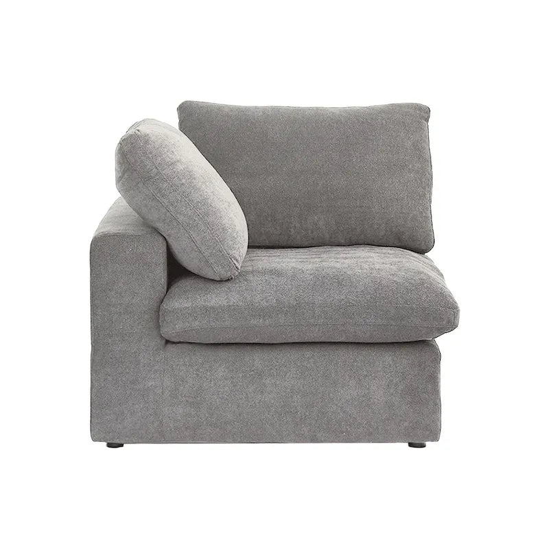 Canapés d'angle pour salon, canapé sectionnel convertible modulaire moderne avec housses de coussin amovibles