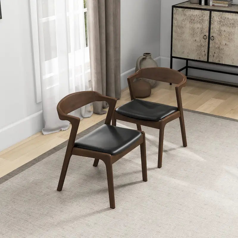 Sedie da pranzo Mid-Century Modern (set da 2)
