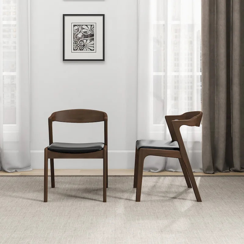 Sedie da pranzo Mid-Century Modern (set da 2)