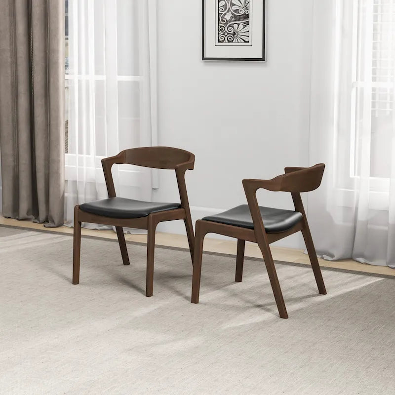 Sedie da pranzo Mid-Century Modern (set da 2)