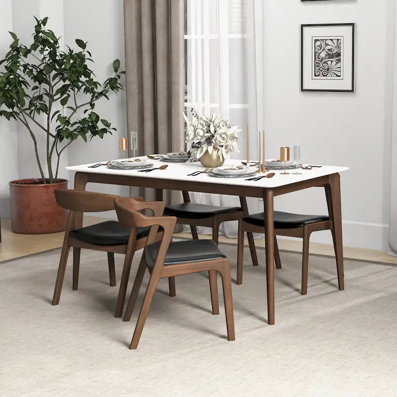 Sedie da pranzo Mid-Century Modern (set da 2)