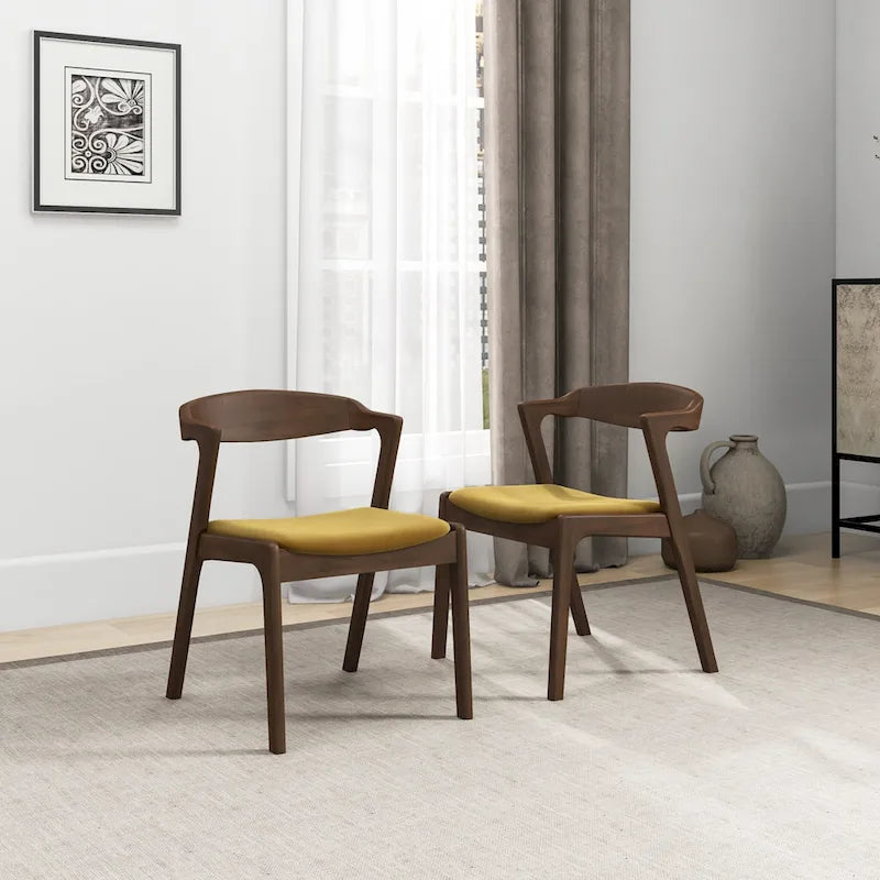 Sedie da pranzo Mid-Century Modern (set da 2)
