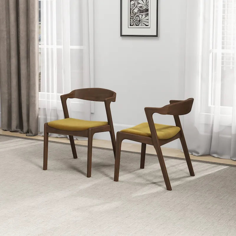 Sedie da pranzo Mid-Century Modern (set da 2)