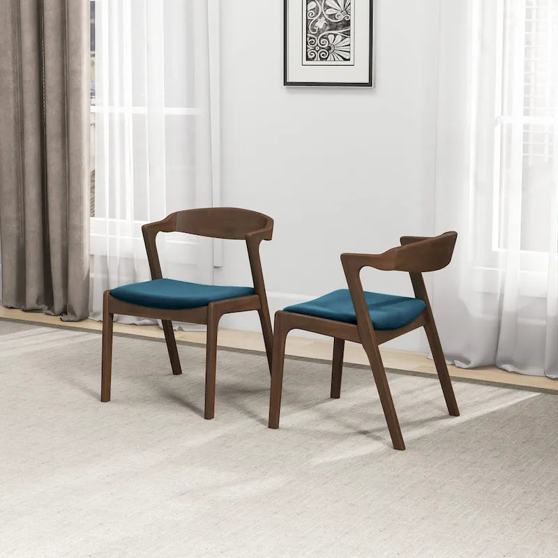 Sedie da pranzo Mid-Century Modern (set da 2)