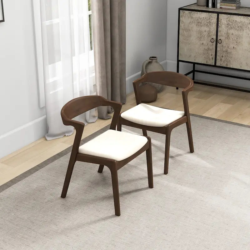 Sedie da pranzo Mid-Century Modern (set da 2)