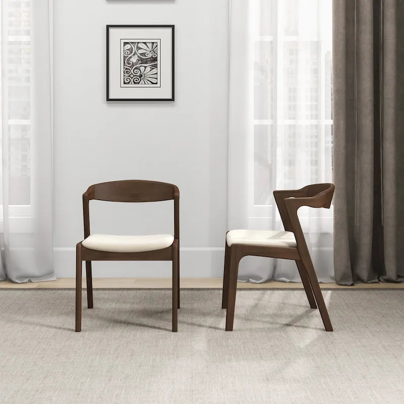 Sedie da pranzo Mid-Century Modern (set da 2)