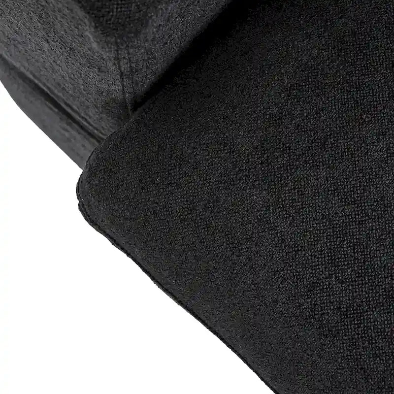 160.6 Divano Sezionale Moderno in Lino Divano Modulare a 4 Posti con Pouf Contenitore per Soggiorno.