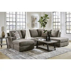 Sectionnel 2 pièces avec chaise longue O'Phannon Putty Signature Design by Ashley - 125L x 86P x 38H