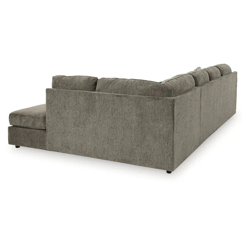 Sectionnel 2 pièces avec chaise longue O'Phannon Putty Signature Design by Ashley - 125L x 86P x 38H