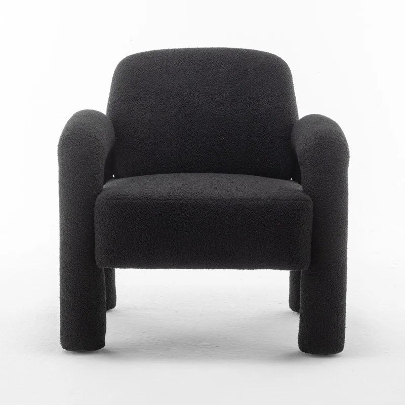 Poltrona di design moderno e unico imbottita per soggiorno