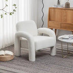 Poltrona di design moderno e unico imbottita per soggiorno