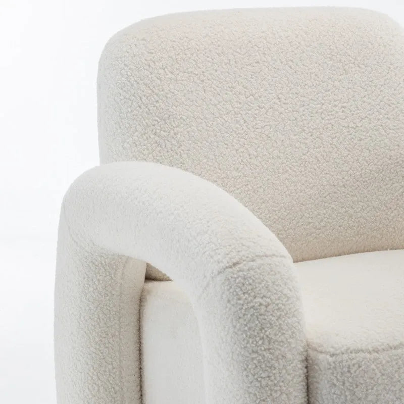 Poltrona di design moderno e unico imbottita per soggiorno